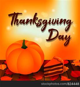 Thanksgiving day concept background. Isometric illustration of vector thanksgiving day concept background for web design. Thanksgiving day concept background, isometric style