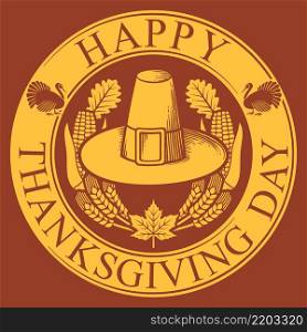 Thanksgiving Day label (symbol)