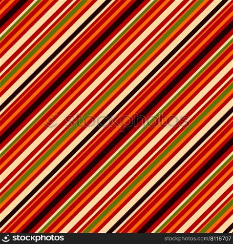Thanksgiving Halloween concept diagonal stripes textured background seamless pattern