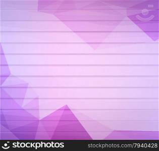 The abstract geometric 3D background