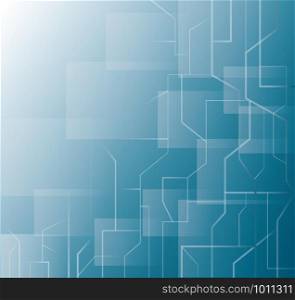 the abstract technology line background