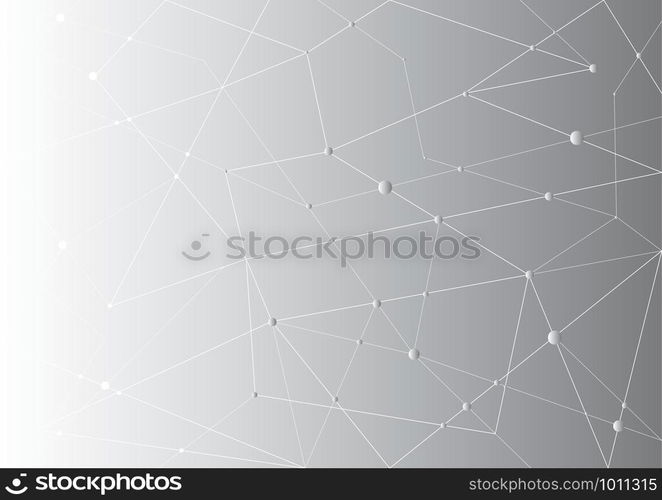 the abstract technology line background 