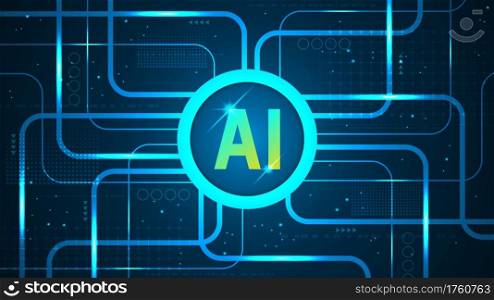 The AI operating system is at the heart of the operation of the system.