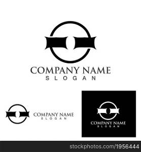 The bed logo and symbol vector