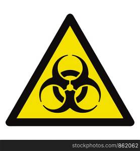 The biohazard icon. Biohazard symbol. Vector illustration EPS10