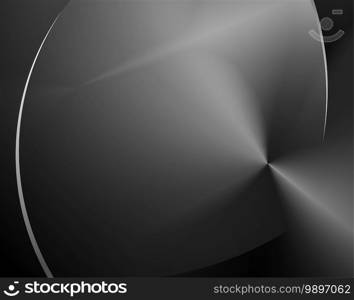 The black abstract background image is made up of circle shapes with different light and shadow weight.