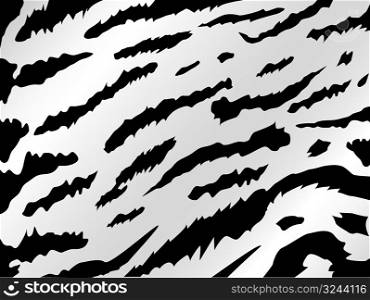 The black and white tiger stile background