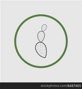 the Cactus logo design vector Illustrations