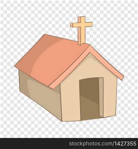 The church in the village of Indians, North Argentina icon. Cartoon illustration of the church in the village of Indians, North Argentina vector icon for web. The church in village of Indians, Argentina icon