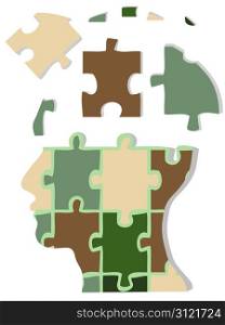 the concept of jigsaw head