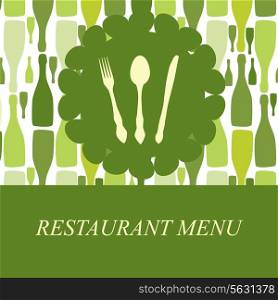 The concept of Restaurant menu. EPS 10.