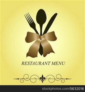 The concept of Restaurant menu. Vector illustration. EPS 10.