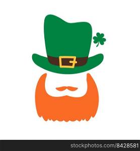 The gnomes wear a top green hat holding a clover. A symbol of good luck in st.patrick’s day