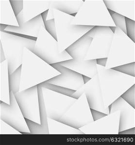 The gray colored abstract polygonal geometric texture, triangle 3d background. Triangular mosaic background for web, presentations or prints. Vector illustration.. The gray colored abstract polygonal geometric texture, triangle 3d background. Triangular mosaic background for web, presentations or prints. Vector illustration