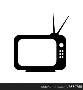 The Illustration of TV logo design