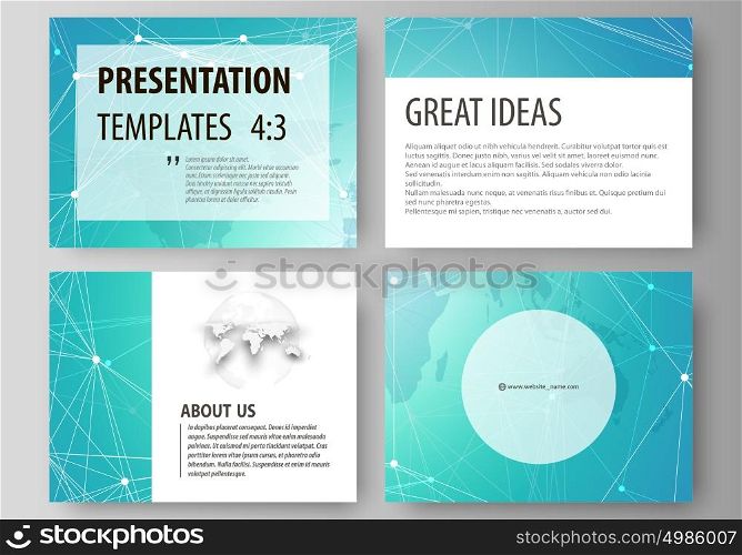 The minimalistic abstract vector illustration of the editable layout of the presentation slides design business templates. Chemistry pattern. Molecule structure. Medical, science background.. The minimalistic abstract vector illustration of the editable layout of the presentation slides design business templates. Chemistry pattern. Molecule structure. Medical, science background