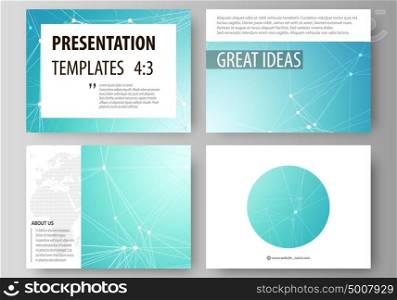 The minimalistic abstract vector illustration of the editable layout of the presentation slides design business templates. Futuristic high tech background, dig data technology concept.. The minimalistic abstract vector illustration of the editable layout of the presentation slides design business templates. Futuristic high tech background, dig data technology concept