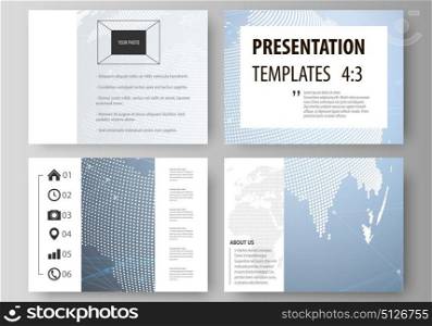 The minimalistic abstract vector illustration of the editable layout of the presentation slides design business templates. Scientific medical DNA research. Science or medical concept.. The minimalistic abstract vector illustration of the editable layout of the presentation slides design business templates. Scientific medical DNA research. Science or medical concept
