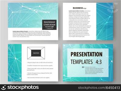 The minimalistic abstract vector illustration of the editable layout of the presentation slides design business templates. Chemistry pattern. Molecule structure. Medical, science background.. The minimalistic abstract vector illustration of the editable layout of the presentation slides design business templates. Chemistry pattern. Molecule structure. Medical, science background