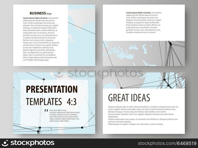 The minimalistic abstract vector illustration of the editable layout of the presentation slides design business templates. Futuristic high tech background, dig data technology concept.. The minimalistic abstract vector illustration of the editable layout of the presentation slides design business templates. Futuristic high tech background, dig data technology concept