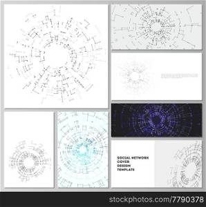 The minimalistic abstract vector layouts of modern social network mockups in popular formats. Network connection concept with connecting lines and dots. Technology design, digital geometric background.. The minimalistic abstract vector layouts of modern social network mockups in popular formats. Network connection concept with connecting lines and dots. Technology design, digital geometric background