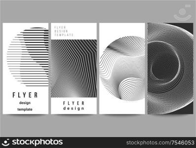 The minimalistic vector illustration of the editable layout of flyer, banner design templates. Geometric abstract background, futuristic science and technology concept for minimalist design. The minimalistic vector illustration of the editable layout of flyer, banner design templates. Geometric abstract background, futuristic science and technology concept for minimalist design.