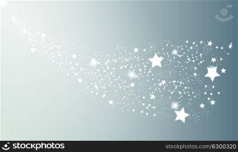 The mysterious starry space. Vector Illustration. EPS10. The mysterious starry space. Vector Illustration.