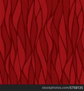 The vector illustration contains the image of abstract background. Red abstract seamless