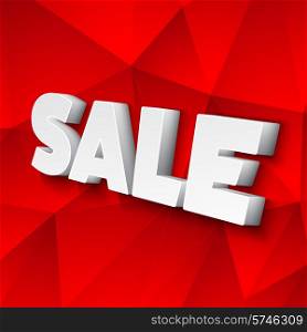 The Word Sale. Vector illustration EPS 10. The Word Sale. Vector illustration
