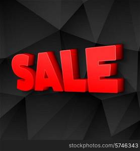 The Word Sale. Vector illustration EPS 10. The Word Sale. Vector illustration