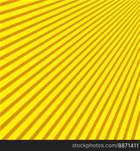 The yellow summer sun background illustration template design