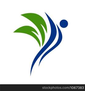 Therapeutic and Holistic health center logo design.