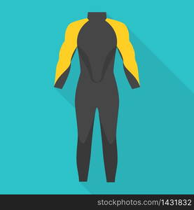 Thermo clothes icon. Flat illustration of thermo clothes vector icon for web design. Thermo clothes icon, flat style