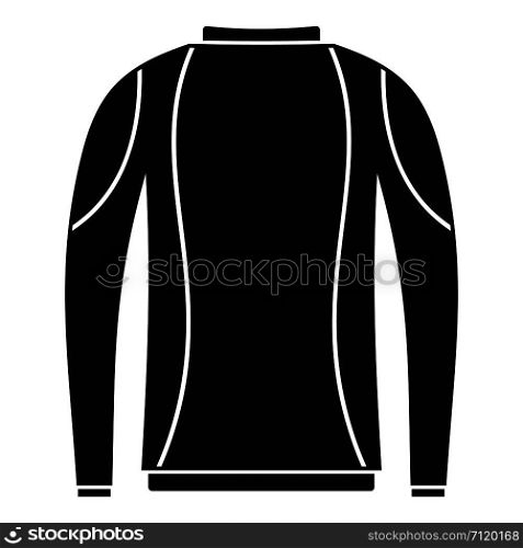 Thermo clothes icon. Simple illustration of thermo clothes vector icon for web design isolated on white background. Thermo clothes icon, simple style