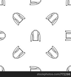 Thermo clothes pattern seamless vector repeat geometric for any web design. Thermo clothes pattern seamless vector