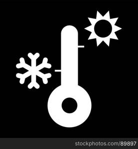 Thermometer icon .