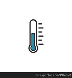 thermometer icon design vector template