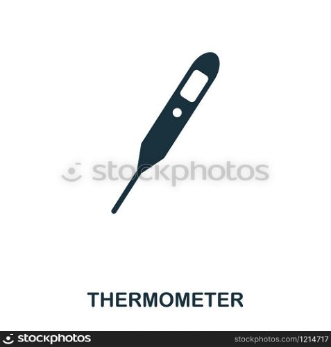 Thermometer icon. Line style icon design. UI. Illustration of thermometer icon. Pictogram isolated on white. Ready to use in web design, apps, software, print. Thermometer icon. Line style icon design. UI. Illustration of thermometer icon. Pictogram isolated on white. Ready to use in web design, apps, software, print.