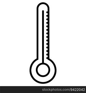thermometer icon vector template illustration logo design