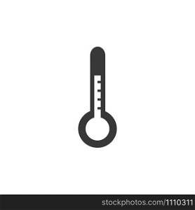 Thermometer. Isolated icon. Weather flat vector illustration