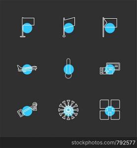 thermometer, snow flakes , flags , hearts , camera , favourite , flag , icon, vector, design, flat, collection, style, creative, icons , waving flag , stand flag ,