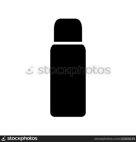 thermos icon vector solid style