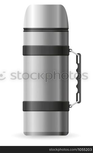 thermos vector illustration isolated on white background