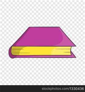 Thick book icon in cartoon style isolated on background for any web design . Thick book icon, cartoon style