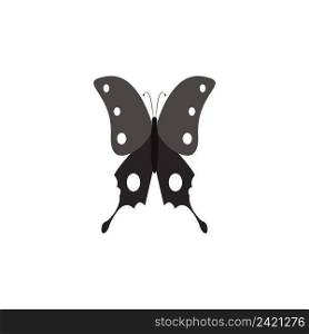 this is a butterfly icon design vector logo image illustration