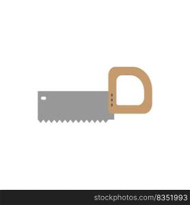 this is a chainsaw vector icon illustration design