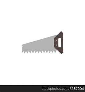 this is a chainsaw vector icon illustration design