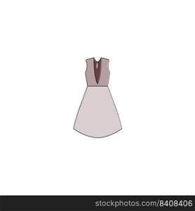 this is a dress icon vector illustration design