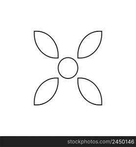 this is a flower drawing vector illustration design