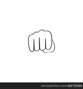 this is a  hand icon vector illustration logo design element
